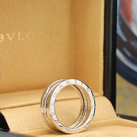 Bulgari B Zero 1 Ring –  3 Band Ring in 18KT Weißgold Gr. 55