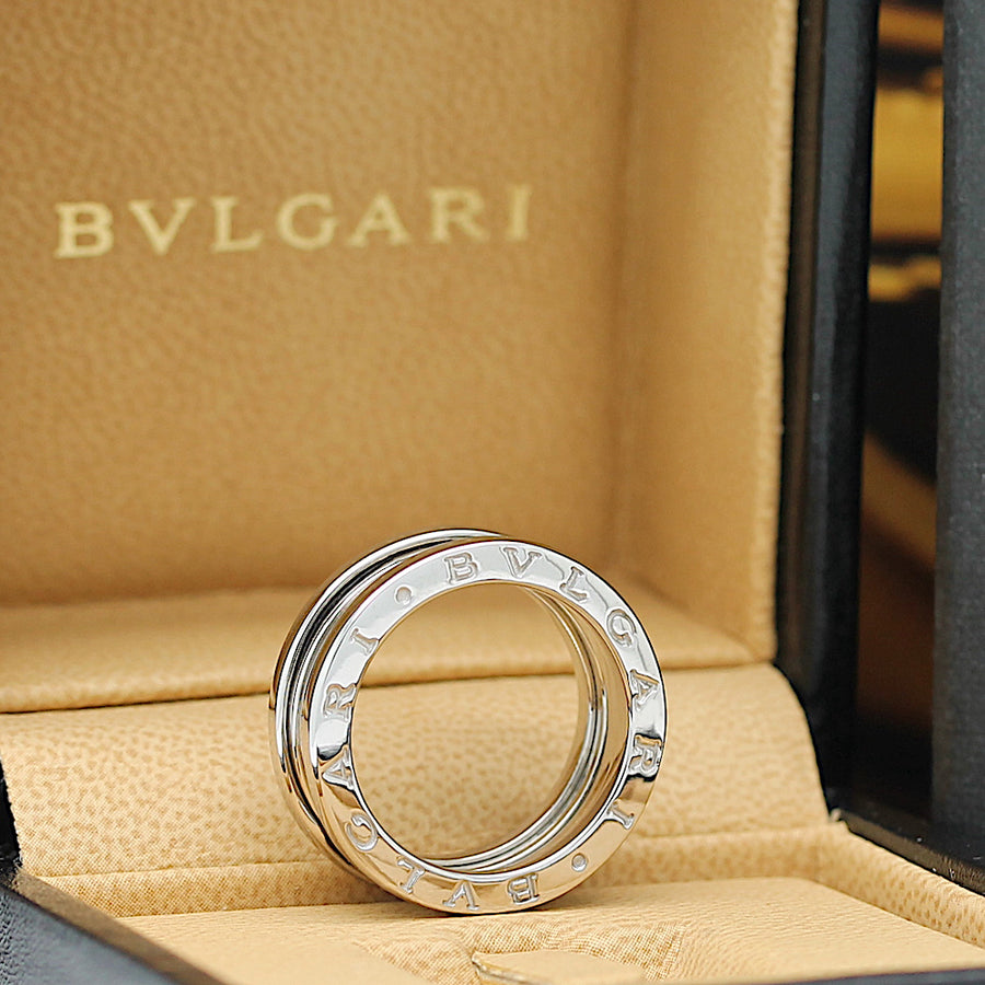 Bulgari B Zero 1 Ring –  3 Band Ring in 18KT Weißgold Gr. 54