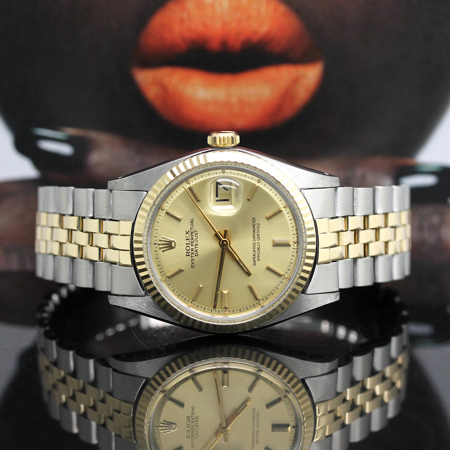 Rolex Datejust Stahl/Gold Automatik Ref: 1601