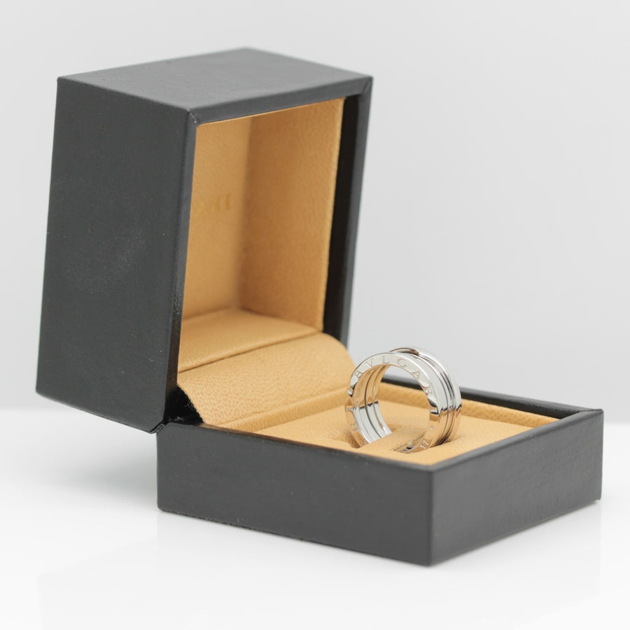 Bulgari B Zero 1 Ring –  3 Band Ring in 18KT Weißgold Gr. 54