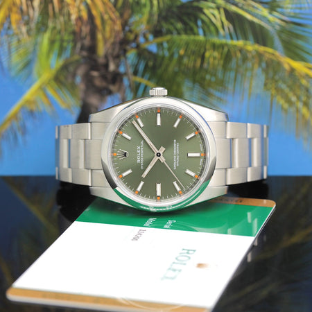 Rolex Air King Stahl Automatik Ref: 114200