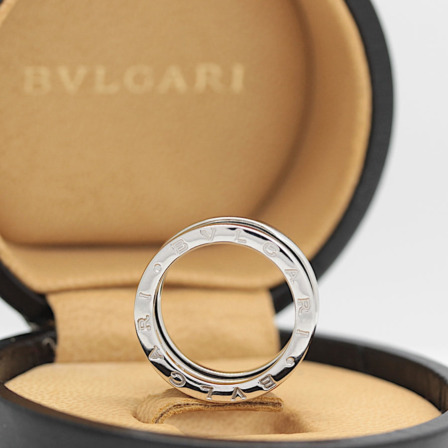 Bulgari B Zero 1 Ring – 3 Band Ring in 18KT Weißgold Gr. 56