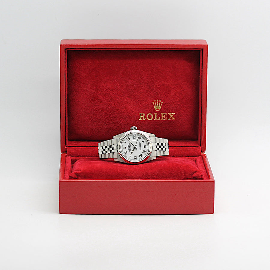 Rolex Datejust Medium Stahl/Weißgold Ref: 68274