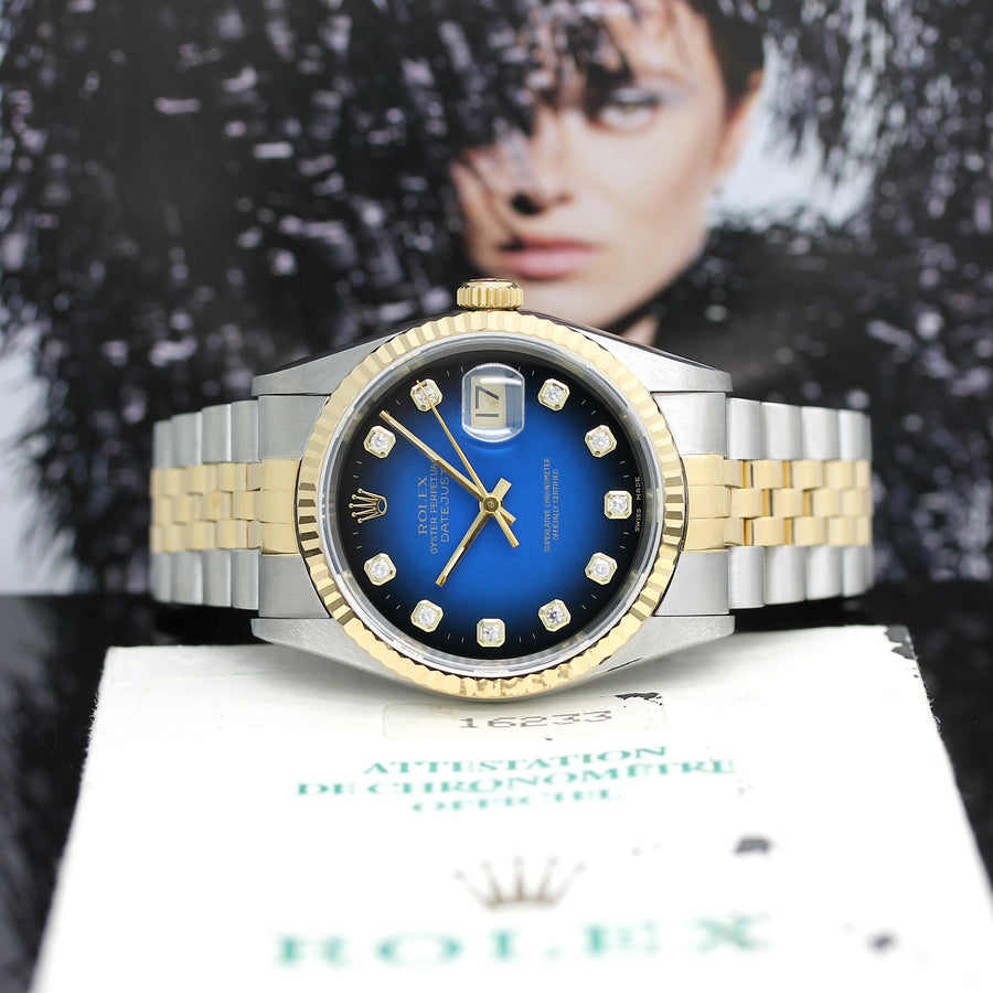Rolex Datejust Stahl/Gold Automatik Ref: 16233