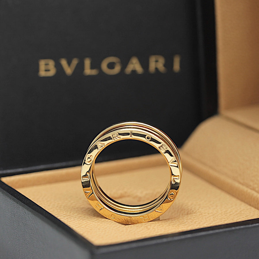 Bulgari B - Zero 1 Ring - 3 Band in 18KT Gelbgold - Gr. 55 mit Bulgari Box