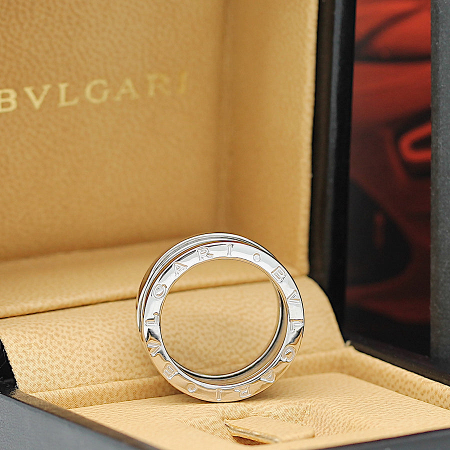 Bulgari B Zero 1 Ring –  3 Band Ring in 18KT Weißgold Gr. 54