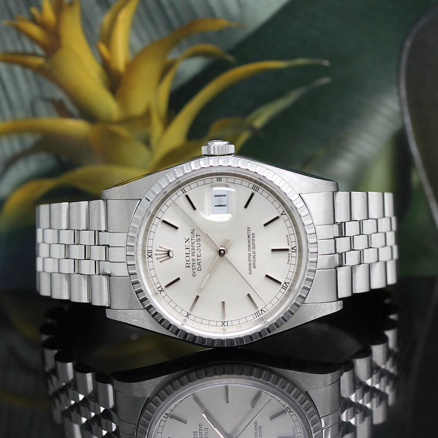 Rolex Datejust Stahl Automatik Ref: 16220