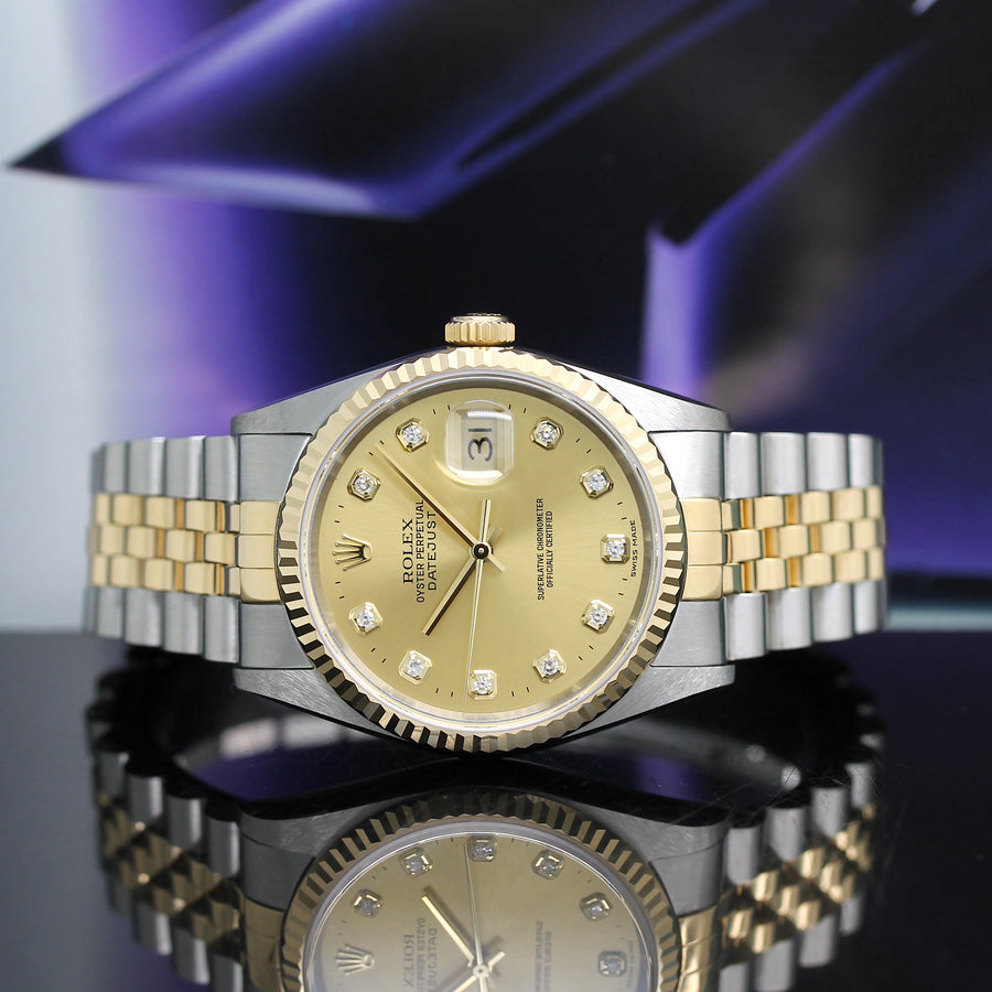 Rolex Datejust Stahl/Gold Automatik Ref: 16233