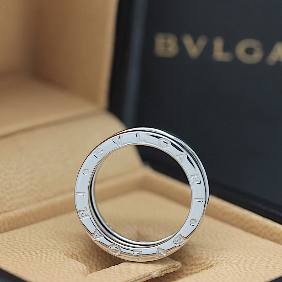 Bulgari B Zero 1 Ring –  3 Band Ring in 18KT Weißgold Gr. 55