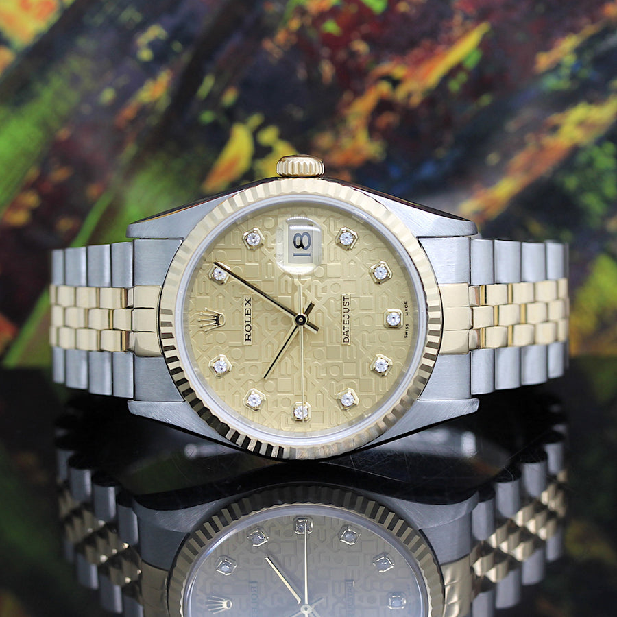 Rolex Datejust Stahl/Gold Automatik Ref: 16233