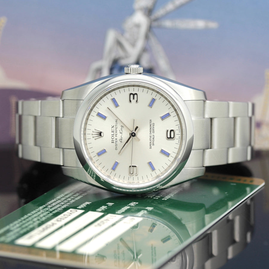 Rolex Air King Stahl Automatik Ref: 114200