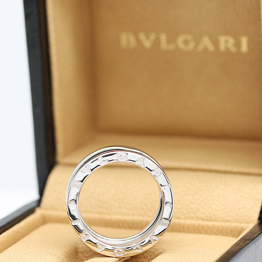 Bulgari B Zero 1 Ring –  4 Band Ring in 18KT Weißgold Gr. 56