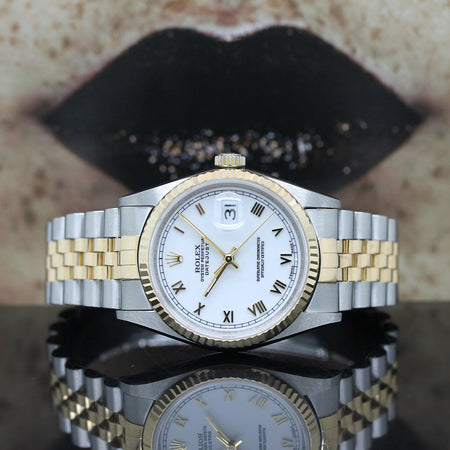 Rolex Datejust Stahl/Gold Automatik Ref: 16233