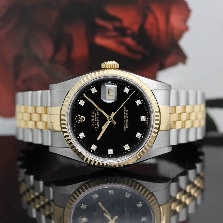 Rolex Datejust Stahl/Gold Automatik Ref: 16233