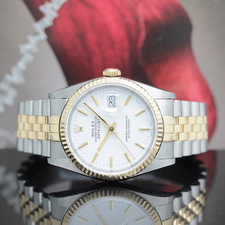 Rolex Datejust Stahl/Gold Automatik Ref: 16233