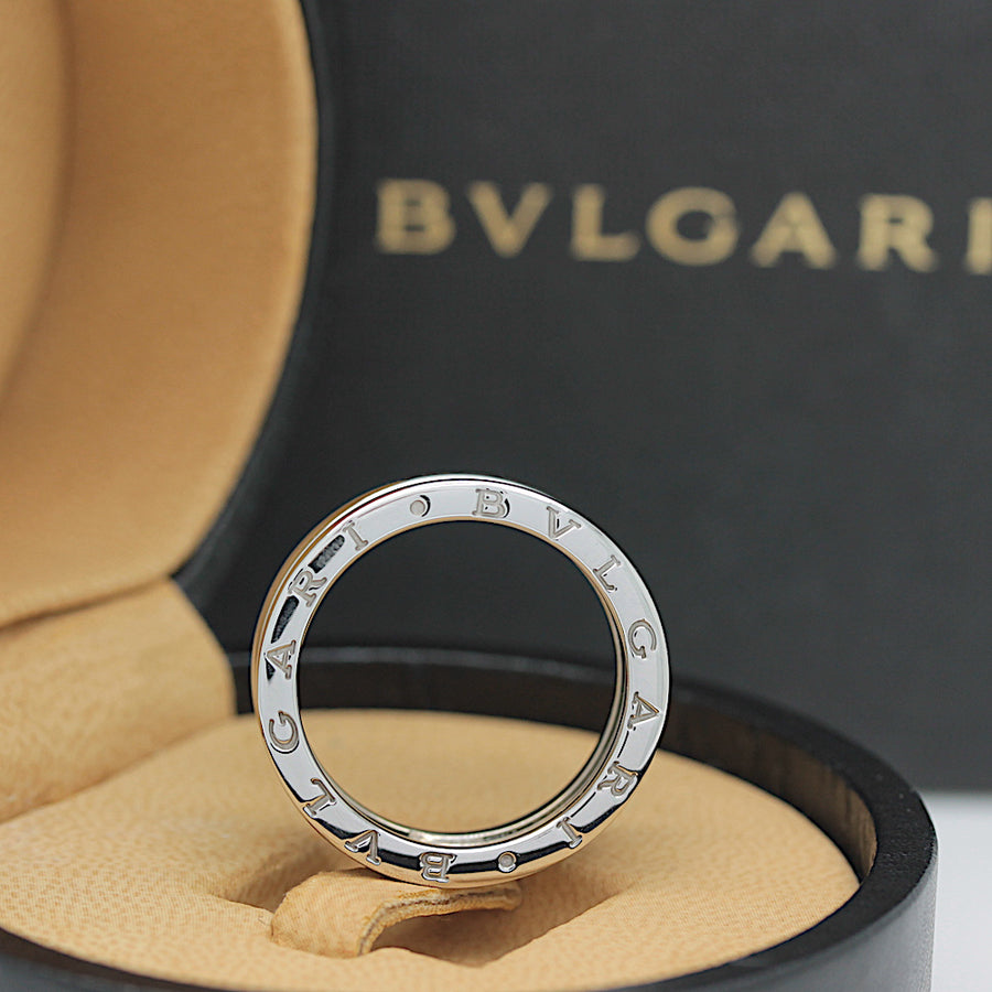 Bulgari B Zero 1 Ring –  3 Band Ring in 18KT Weißgold Gr. 53