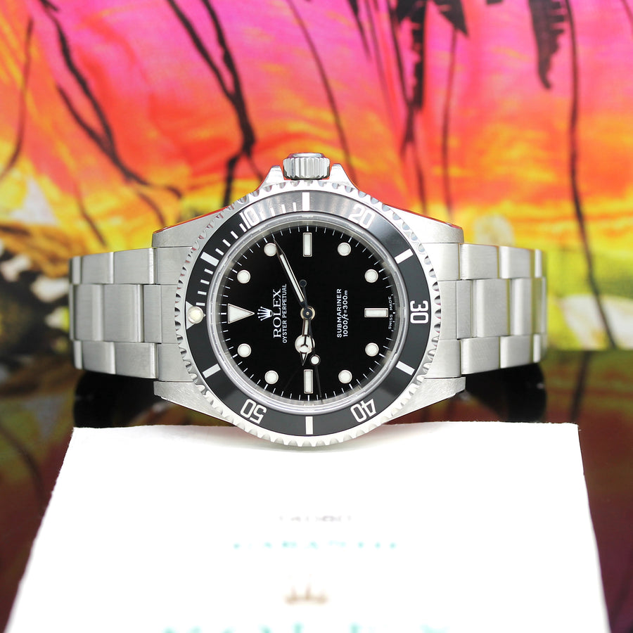 Rolex Submariner NO DATE Stahl 14060