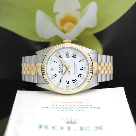 Rolex Datejust Stahl/Gold Automatik Ref: 16233
