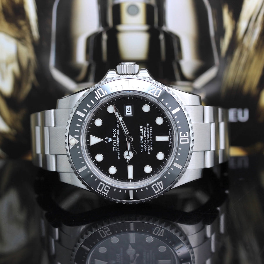Rolex Sea Dweller Stahl Ref: 116600 mit Box von 2017