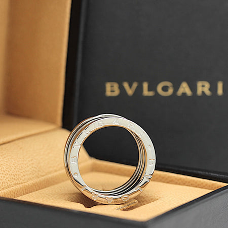 Bulgari B Zero 1 Ring – 4 Band Ring in 18KT Weißgold Gr. 60