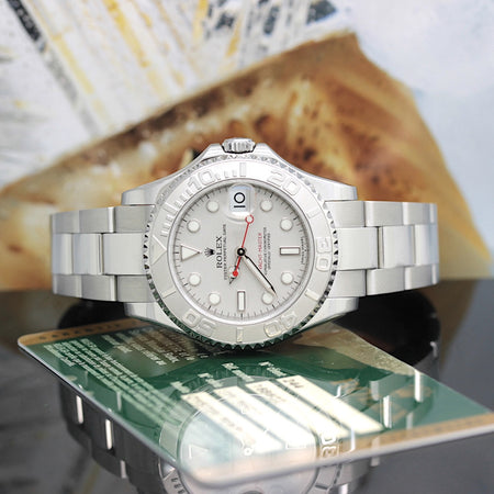 Rolex Yachtmaster Medium Stahl/Platin Ref: 168622