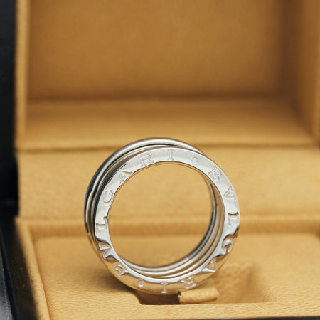 Bulgari B Zero 1 Ring –  3 Band Ring in 18KT Weißgold Gr. 55