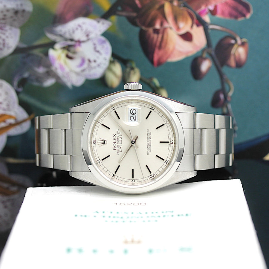 Rolex Datejust Stahl Automatik Ref: 16200