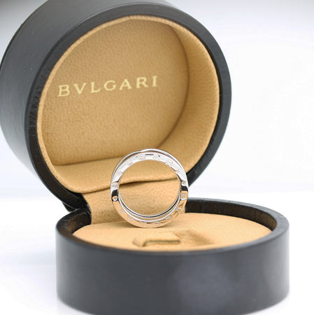 Bulgari B Zero 1 Ring –  3 Band Ring in 18KT Weißgold Gr. 54