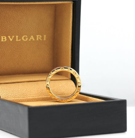Bulgari B Zero 1 Ring – 3 Band Ring in 18KT Gold Gr. 52