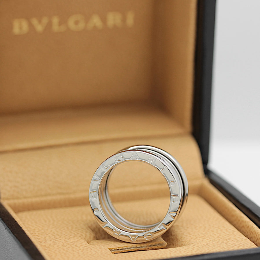 Bulgari B Zero 1 Ring –  4 Band Ring in 18KT Weißgold Gr. 52