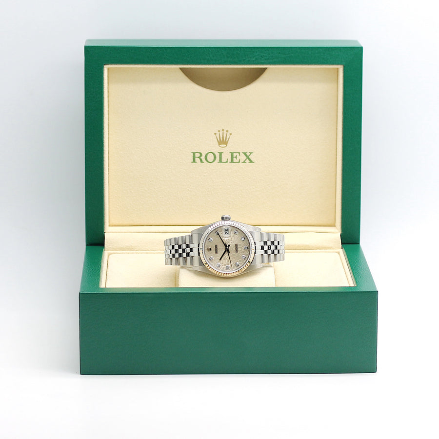 Rolex Datejust Medium Stahl/Weißgold Ref: 78274