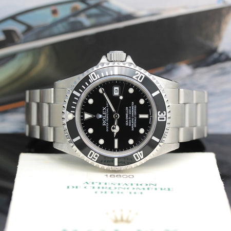 Rolex Sea Dweller Stahl Ref: 16600