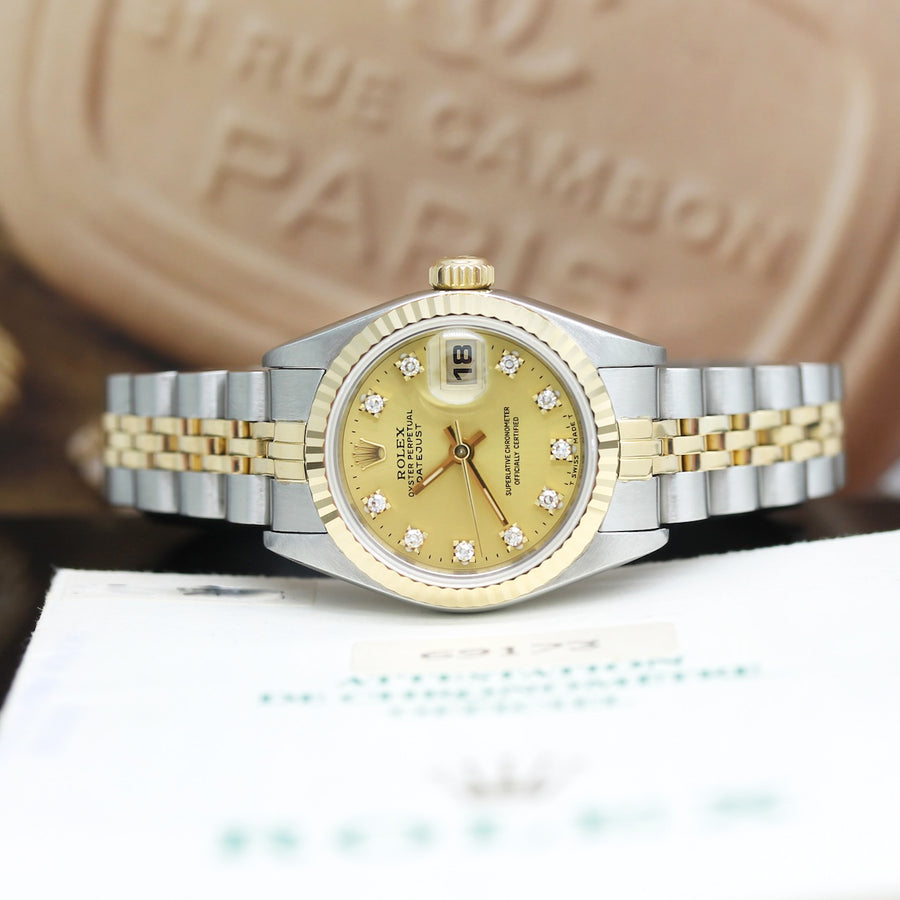 Rolex Lady Datejust Stahl/Gold Ref: 69173