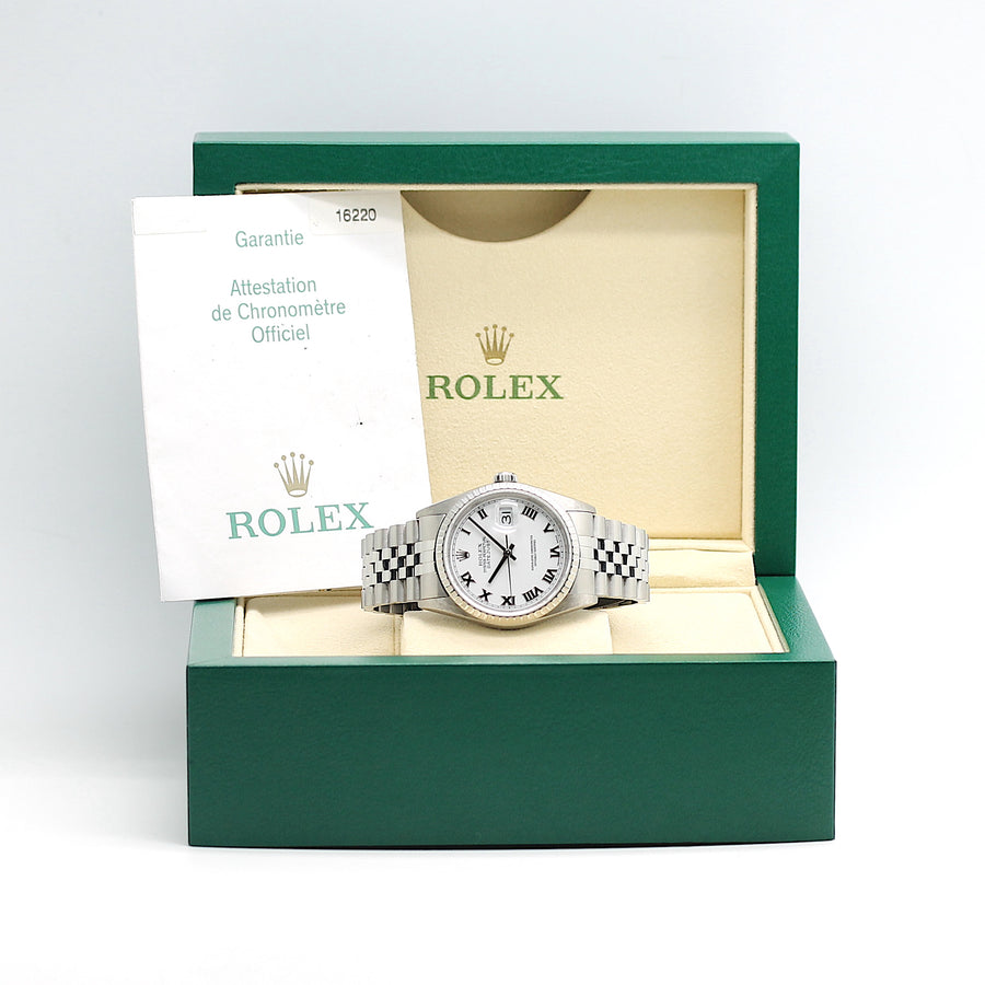 Rolex Datejust Stahl Automatik Ref: 16220