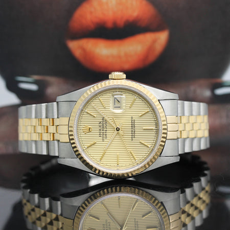 Rolex Datejust Stahl/Gold Automatik Ref: 16233