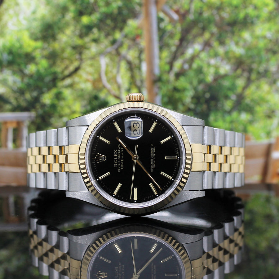 Rolex Datejust Stahl/Gold Automatik Ref: 16233