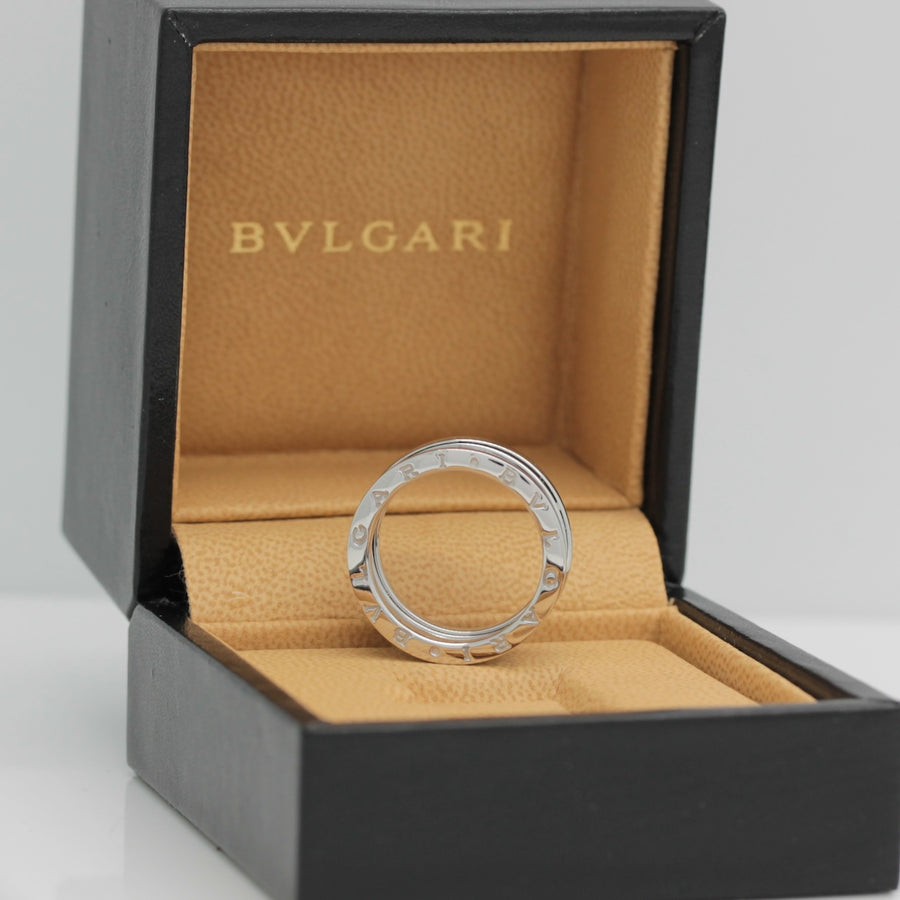 Bulgari B Zero 1 Ring –  3 Band Ring in 18KT Weißgold Gr. 55