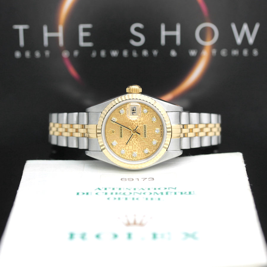 Rolex Lady Datejust Stahl/Gold Ref: 69173