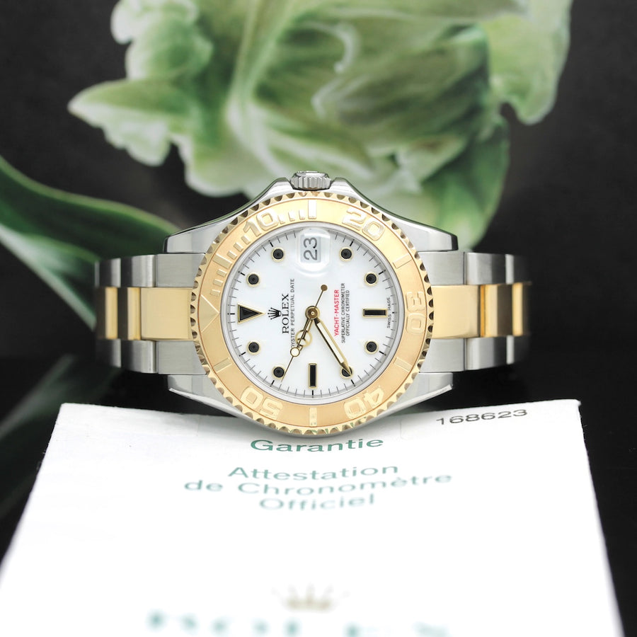 Rolex Yachtmaster Medium Stahl/Gold Ref: 168623