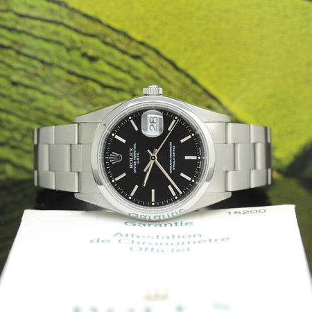 Rolex Date Stahl Automatik Ref: 15200