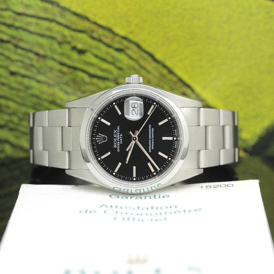 Rolex Date Stahl Automatik Ref: 15200