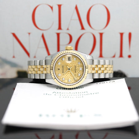 Rolex Lady Datejust Stahl/Gold Ref: 179173