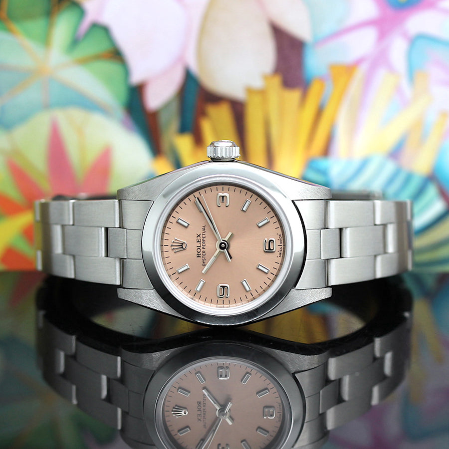 Rolex Oyster Perpetual Lady Stahl Ref: 76080