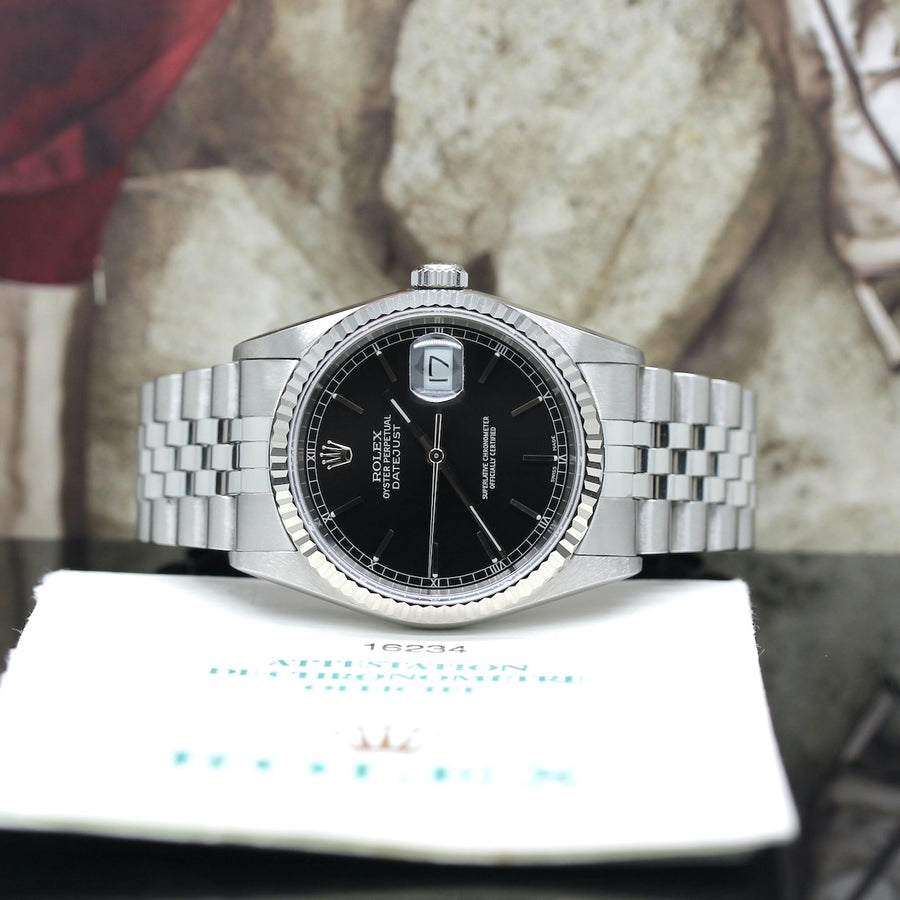 Datejust Stahl Weißgold Automatik Ref: 16234