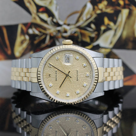 Rolex Datejust Stahl/Gold Automatik Ref: 16233