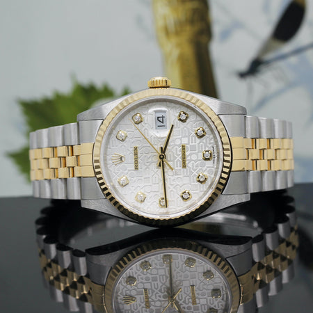 Rolex Datejust Stahl/Gold Automatik Ref: 16233