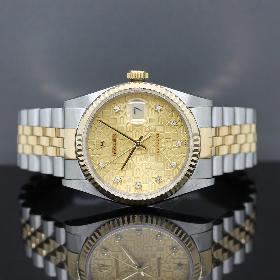 Rolex Datejust Stahl/Gold Automatik Ref: 16233