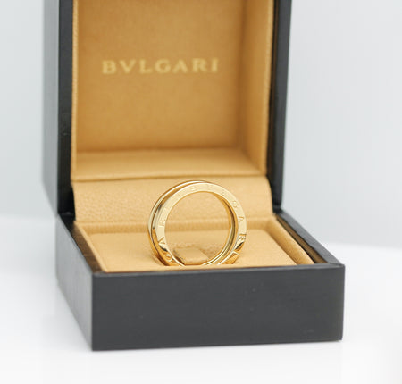 Bulgari B Zero 1 Ring – 2 Band Ring in 18KT Gold Gr. 58