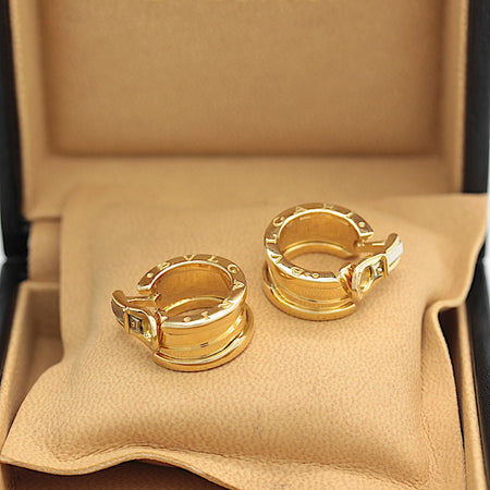 Bulgari B - Zero 1 Ohrclips - Creolen in 18KT Gold mit Bulgari Box