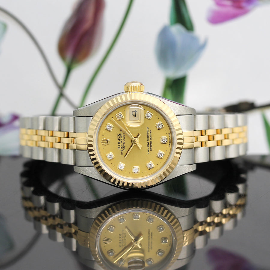 Rolex Lady Datejust Stahl/Gold Ref: 69173